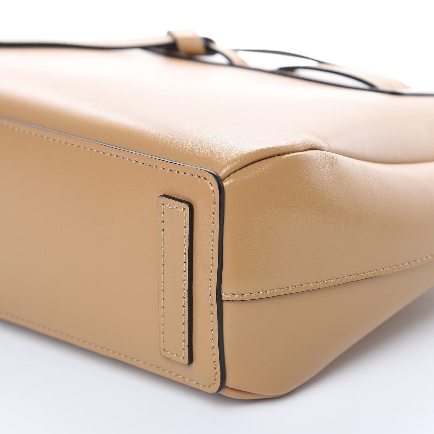 Boxcalf Mini Lazo Tote Dune