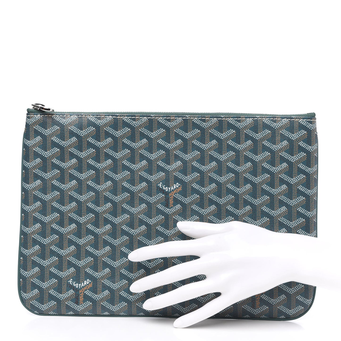 Goyardine Senat Pochette MM Green
