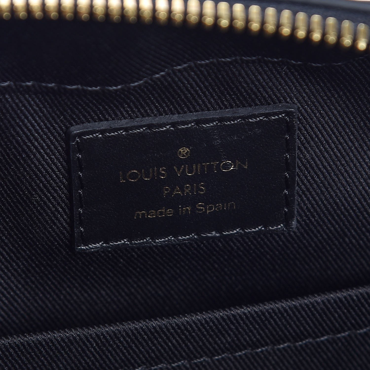 Louis Vuitton Monogram Saintonge Black 6 of 7