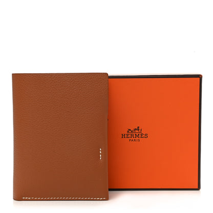 Hermes Evercolor Lizard Citadelle Touch Wallet Gold Ombre 9 of 9