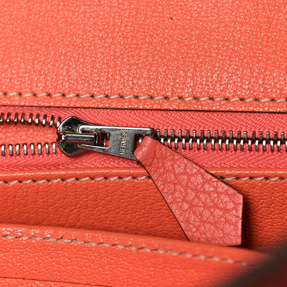 Hermes Taurillon Clemence Birkin 30 Crevette 17 of 39