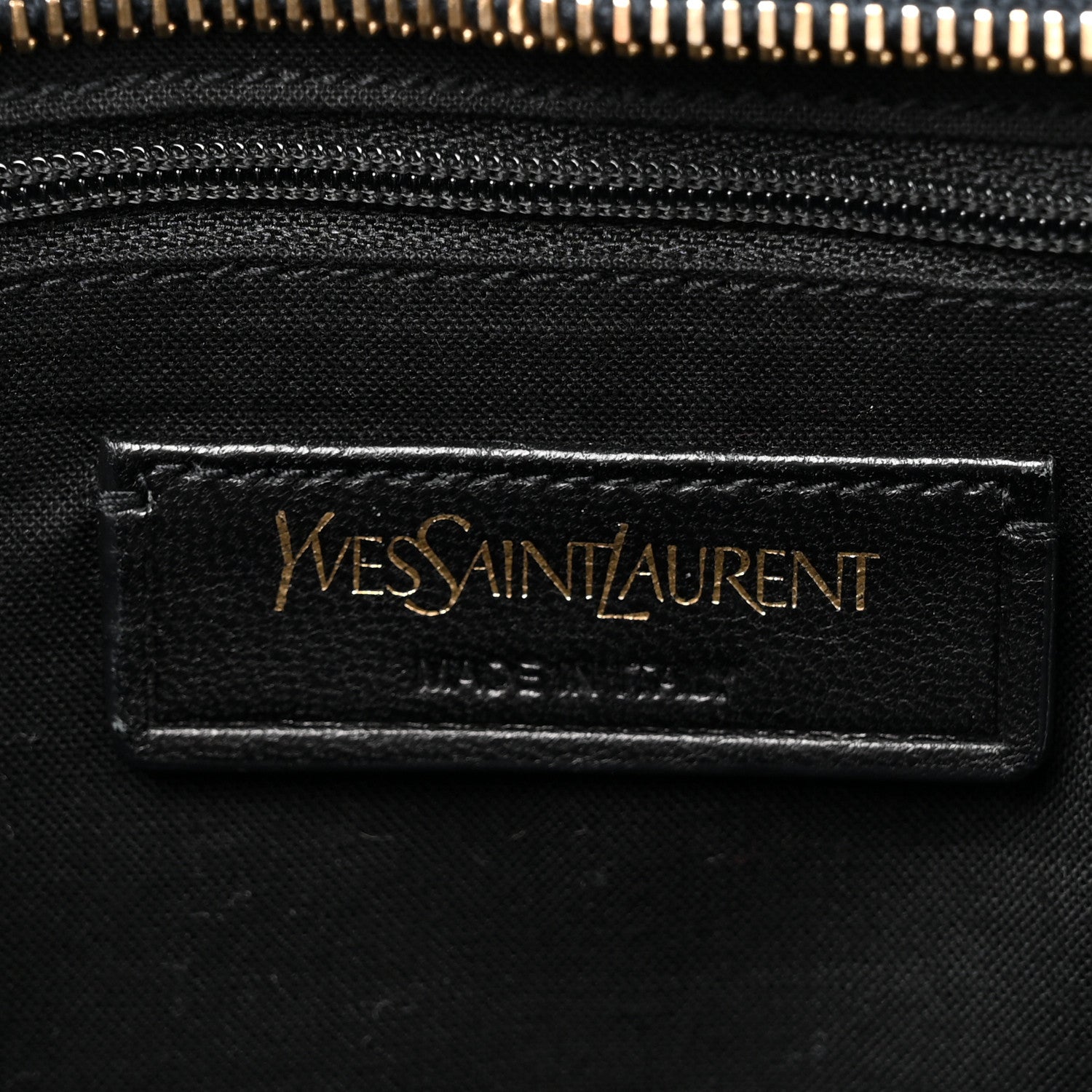 Saint Laurent Sheepskin Small Cabas ChYc Navy 6 of 12