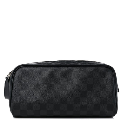 Louis Vuitton Damier Graphite Dopp Kit Toilet Pouch 1 of 14