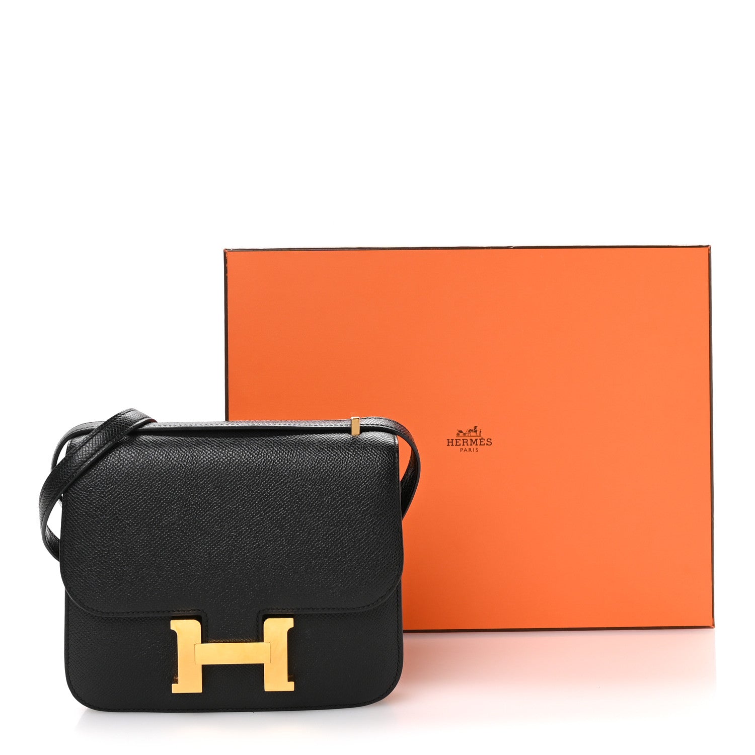 Hermes Epsom Constance 18 Black 11 of 12
