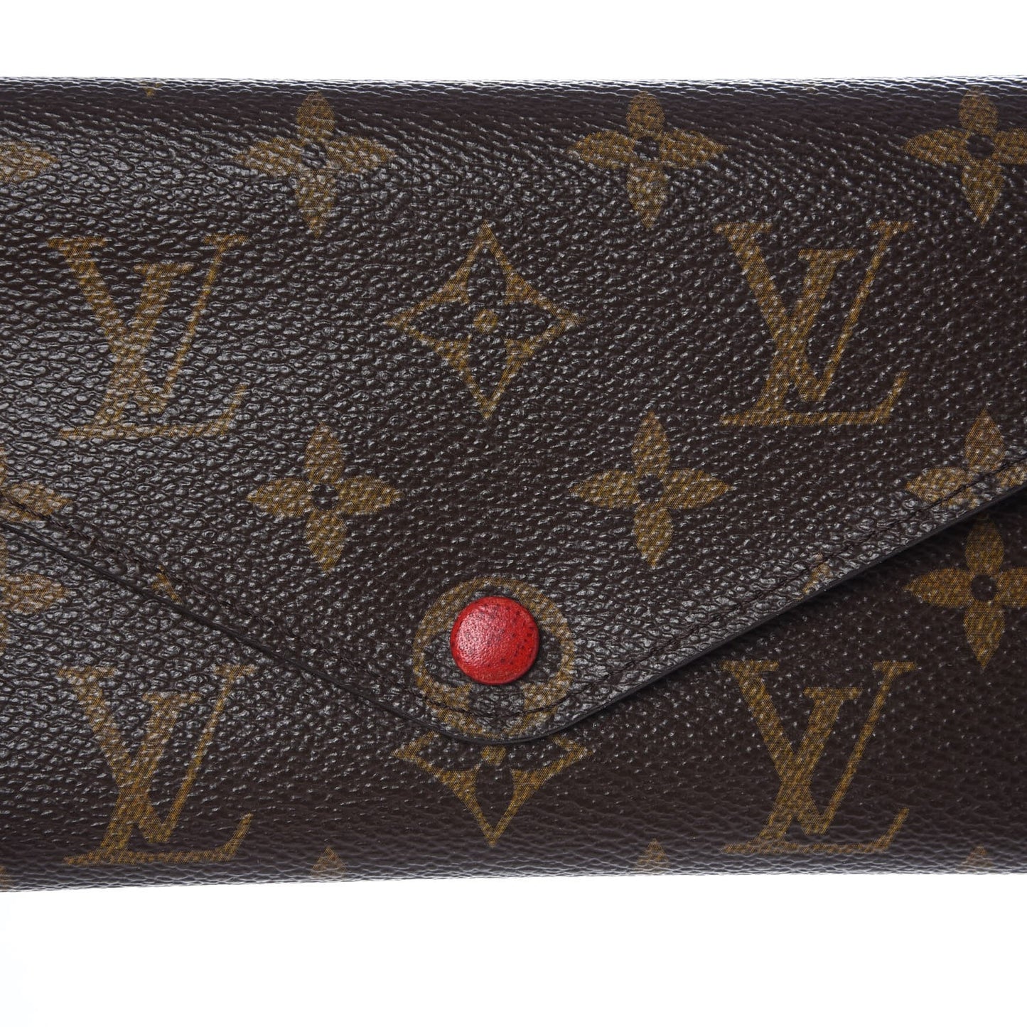 Monogram Josephine Wallet Red