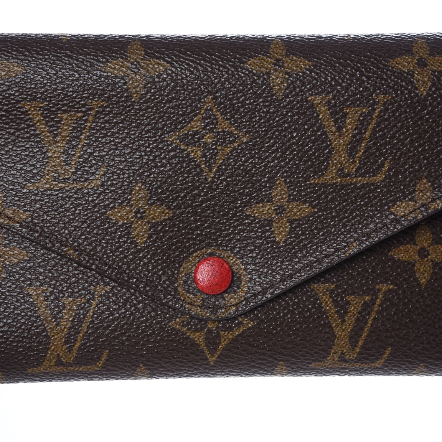 Louis Vuitton Monogram Josephine Wallet Red 8 of 9