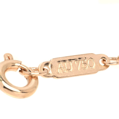 Tiffany 18K Rose Gold T Double Chain Bracelet 4 of 5