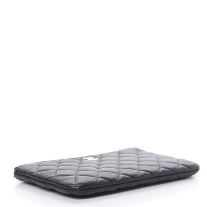 Chanel Caviar Quilted Small Pouch Black 4 of 8