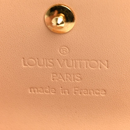 Louis Vuitton Monogram Multicolor Porte-Monnaie Plat Coin Purse White 6 of 6
