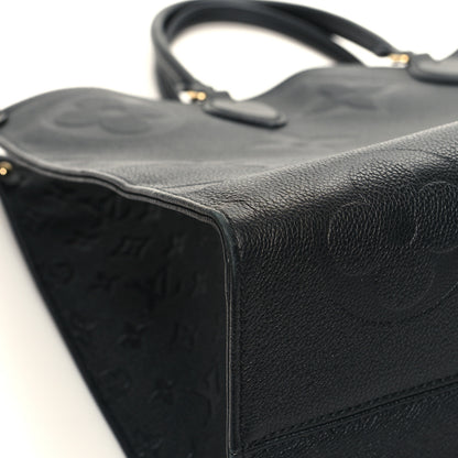 Louis Vuitton Empreinte Monogram Giant Onthego GM Black 9 of 13