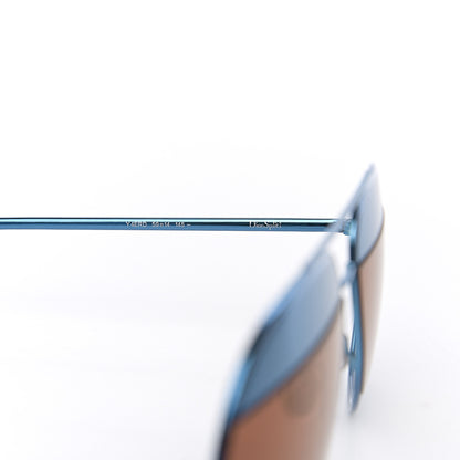 Christian Dior Split 1 Aviator Sunglasses Blue 5 of 8