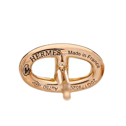 Hermes 18K Rose Gold TPM Farandole Stud Earrings 4 of 5