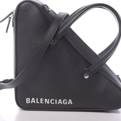 Balenciaga Calfskin XS Triangle Duffle Black 10 of 10