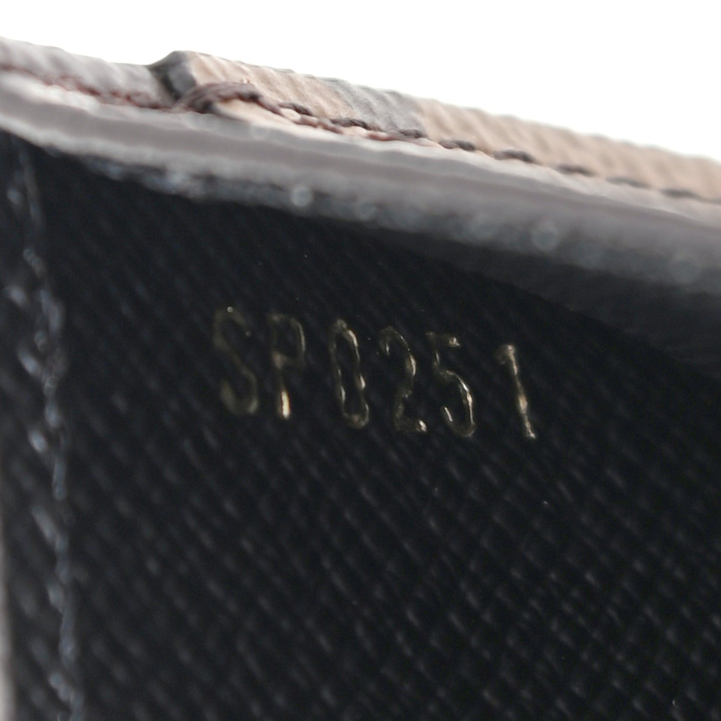 Reverse Monogram Card Holder
