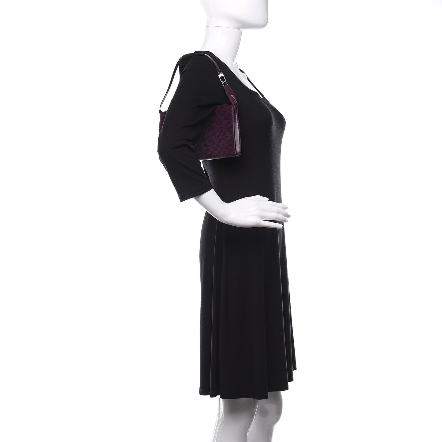 Epi Pochette Accessories 24 Cassis