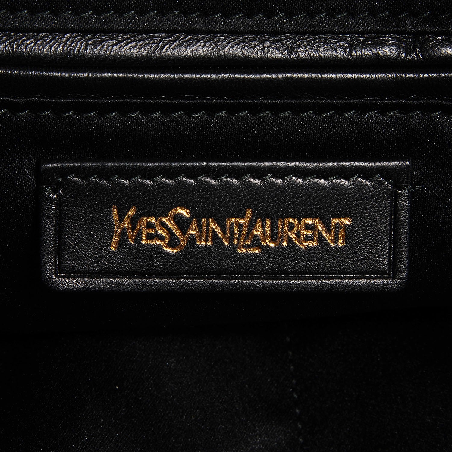 Saint Laurent Leather Large Roady Blue 6 of 9