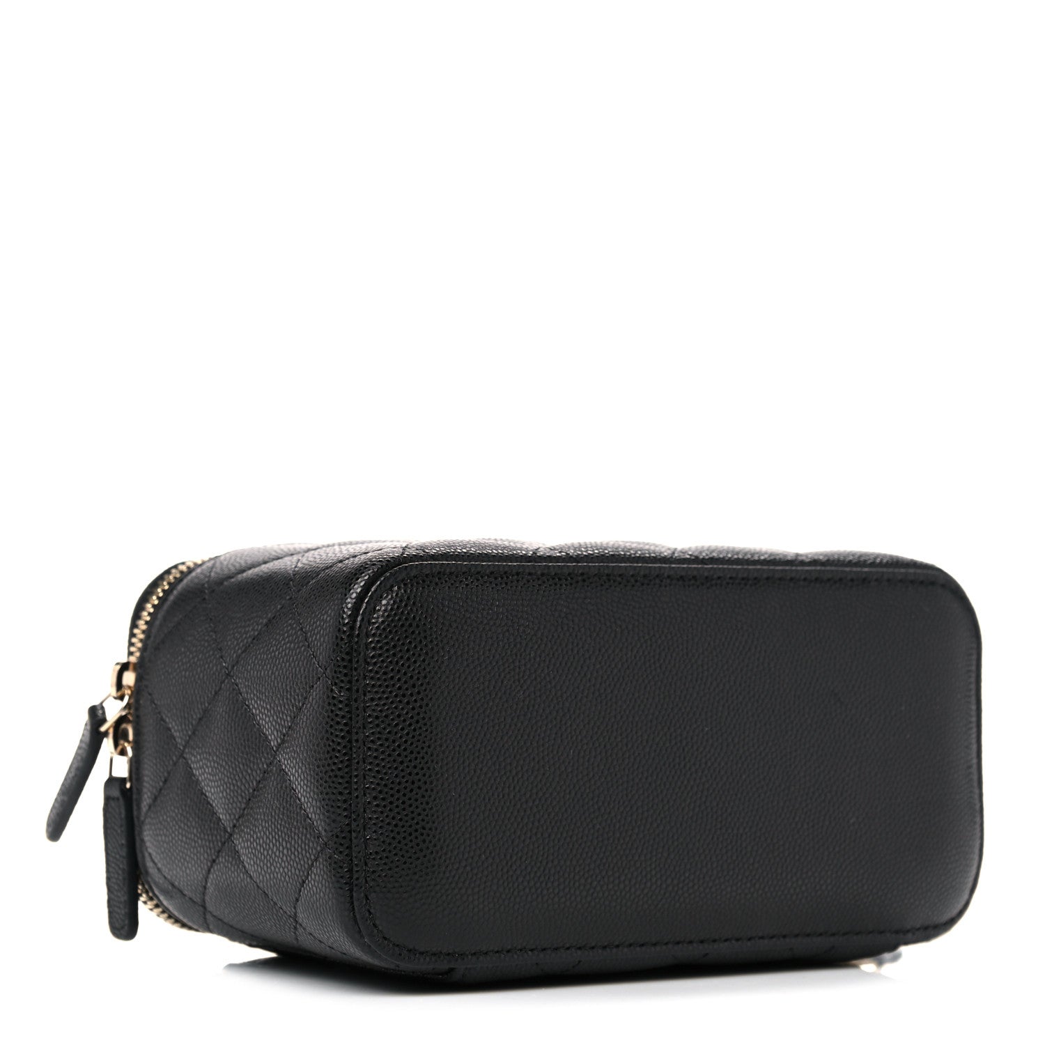 Chanel Caviar Quilted Small Vanity Case With Chain Black 4 of 10