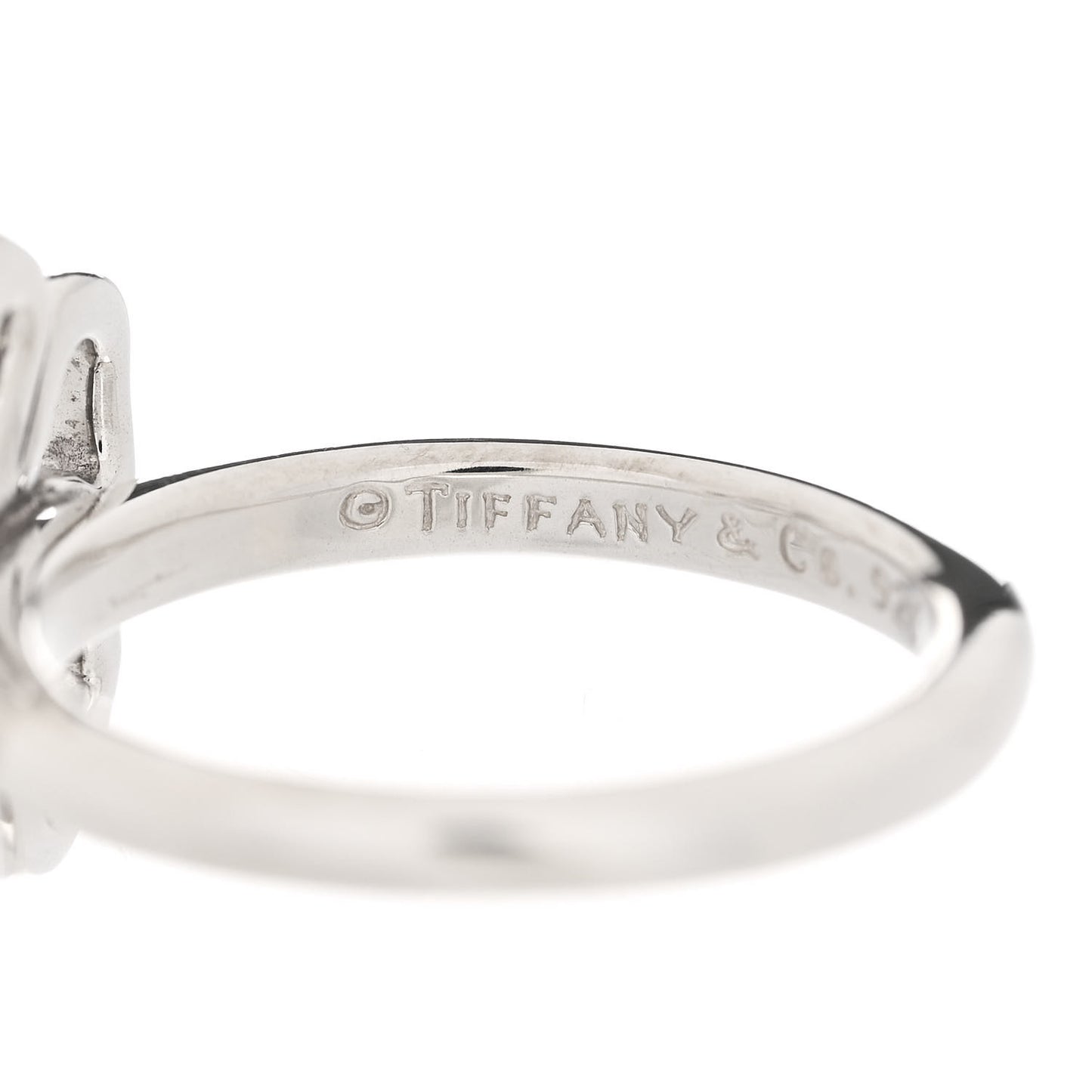 Sterling Silver Open Flower Ring 53 6.5