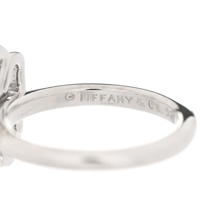 Tiffany Sterling Silver Open Flower Ring 53 6.5 5 of 8