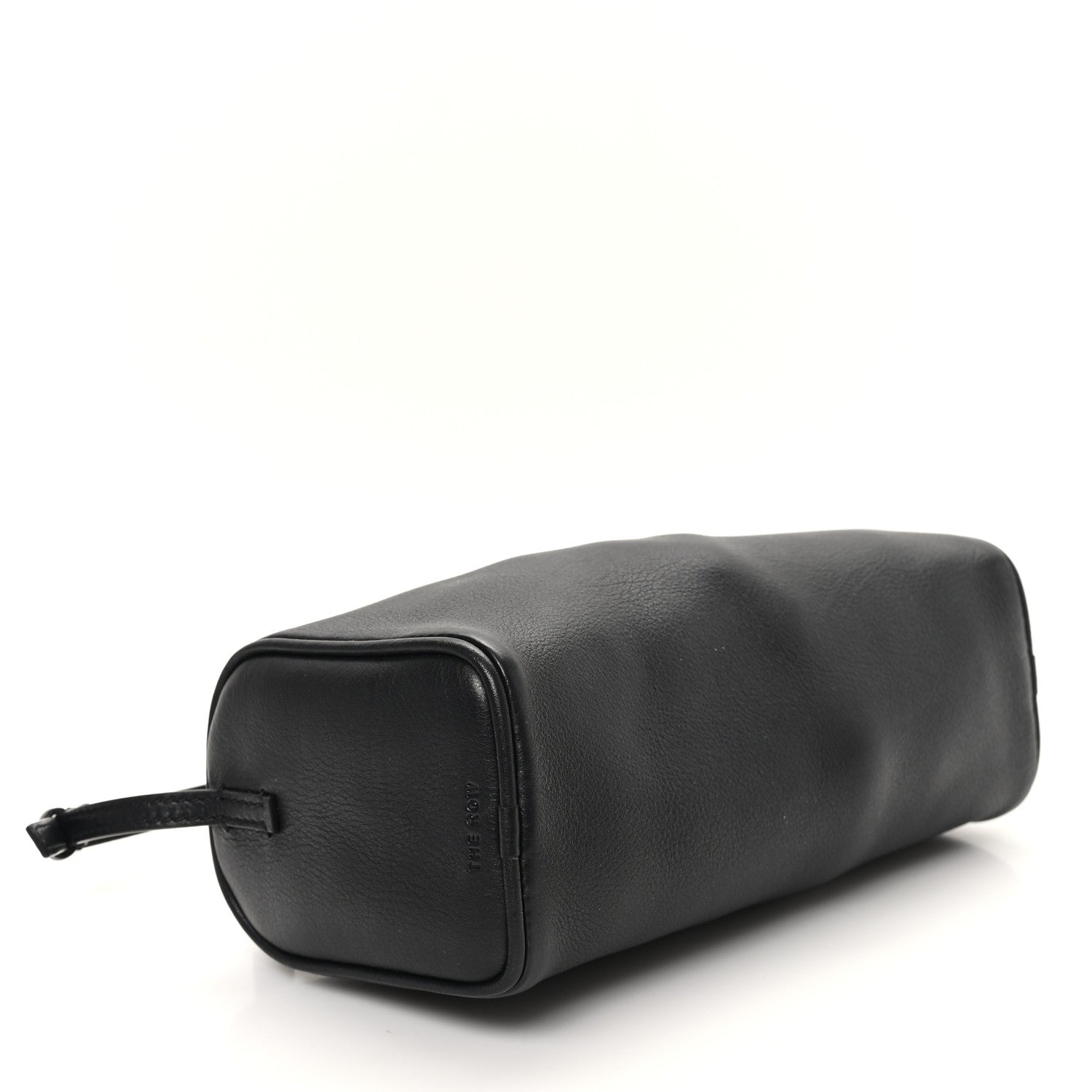The Row Grained Calfskin 90's Bag Black 4 of 9