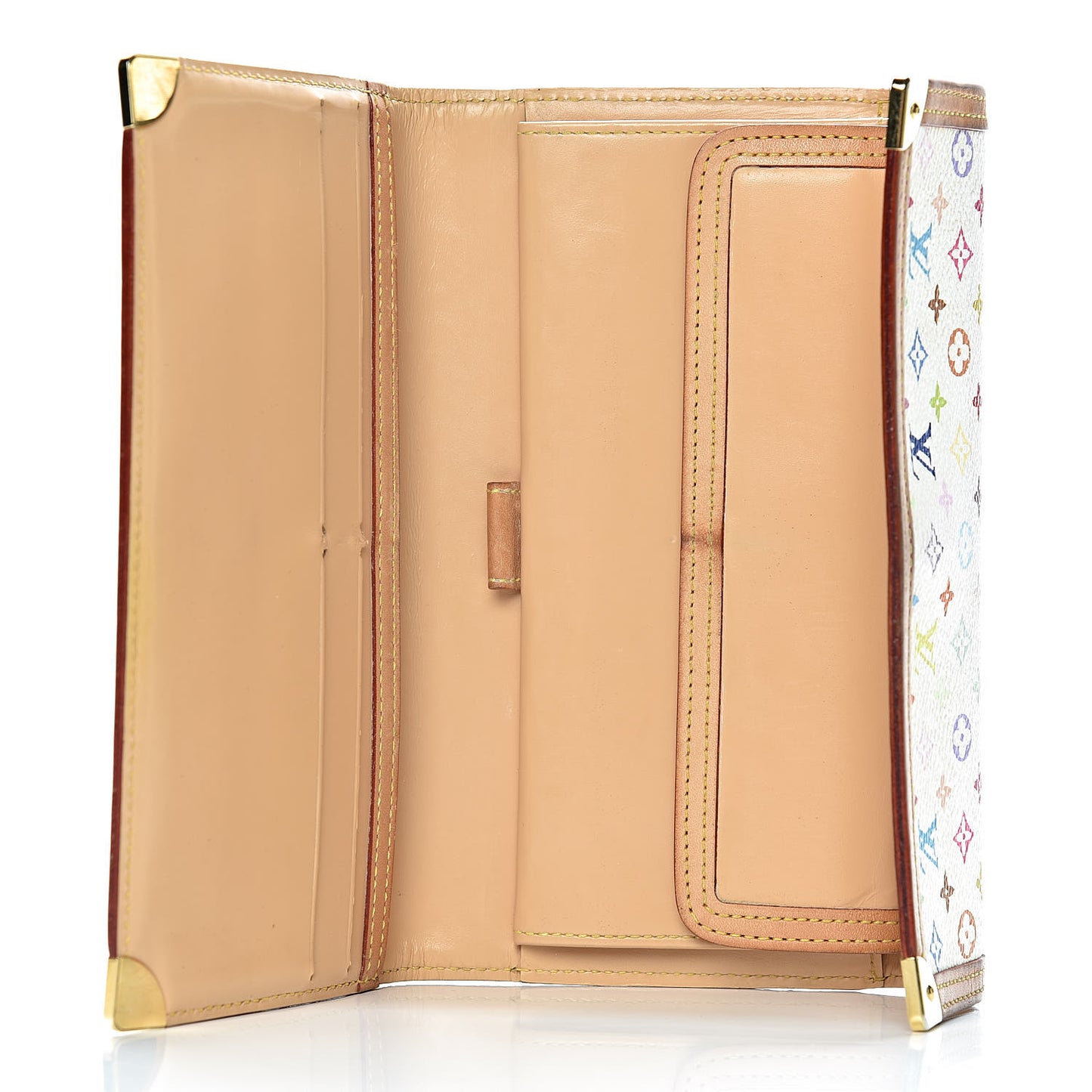 Monogram Multicolor Porte Tresor International Wallet White