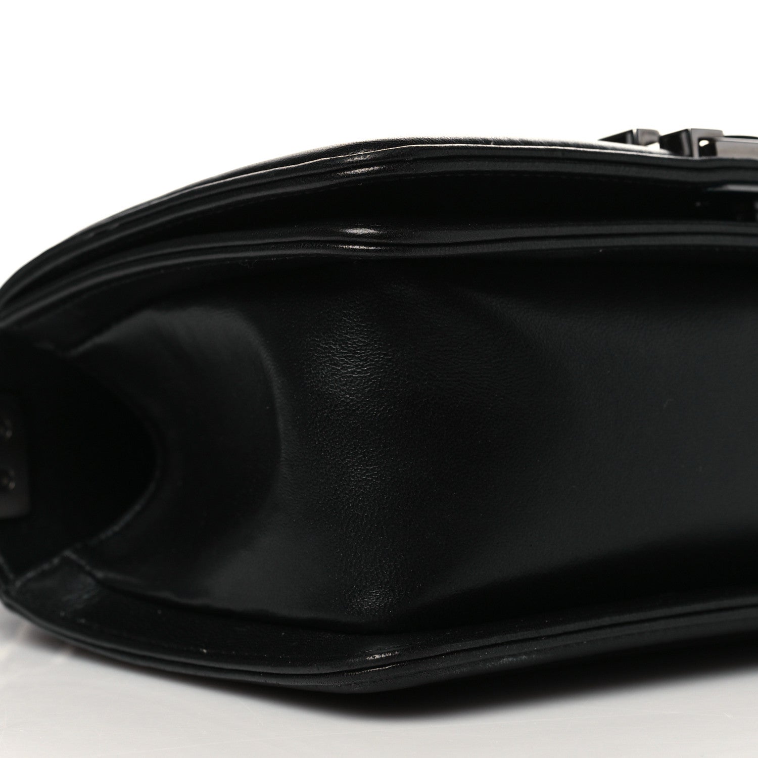 Chanel Galuchat Stingray Small Boy Flap Black Silver 8 of 9