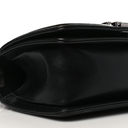 Chanel Galuchat Stingray Small Boy Flap Black Silver 8 of 9