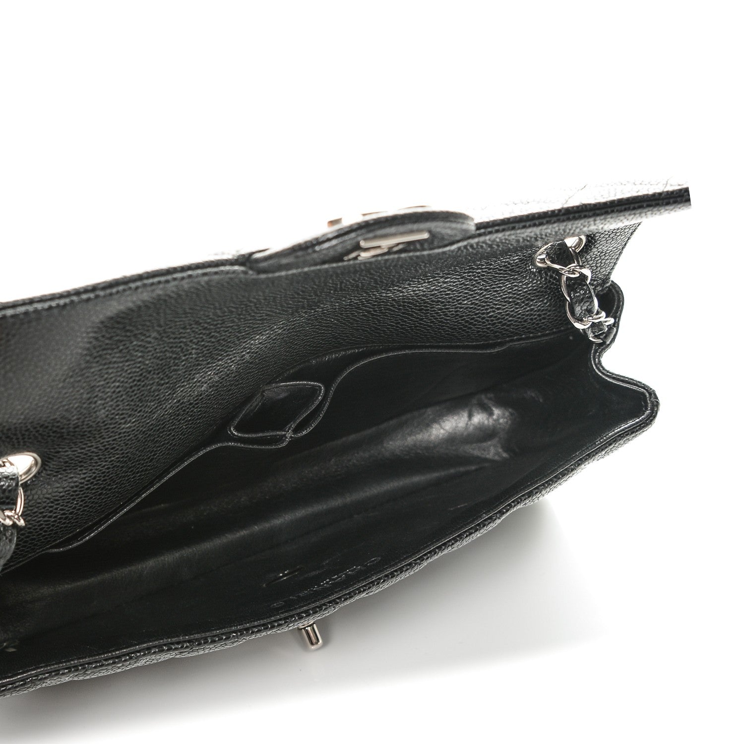 Chanel Caviar East West Flap Black 5 of 7