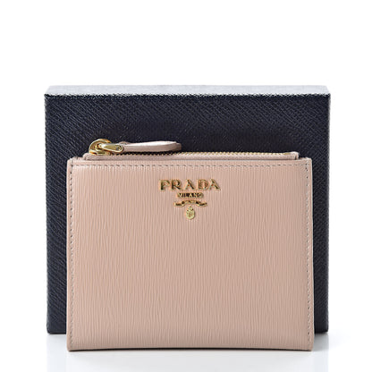 Prada Vitello Move Zip Coin Case Wallet Cipria 8 of 8
