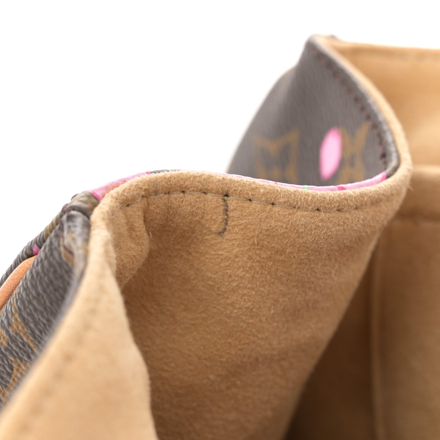 Monogram Cherry Blossom Sac Retro Bag Brown