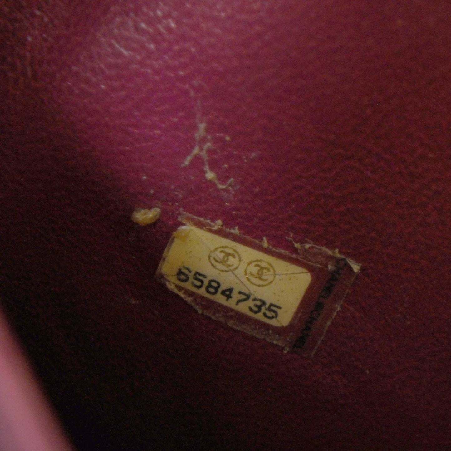 Caviar Medallion CC Tote Fuchsia GHW