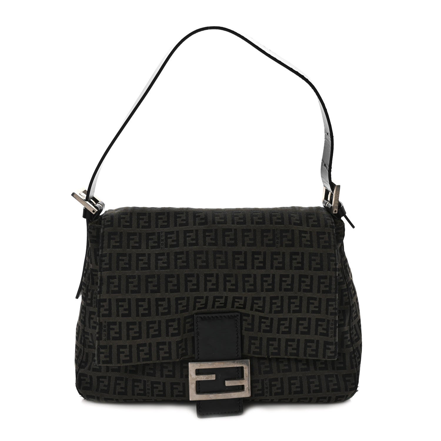Fendi Zucchino Mama Baguette Tobacco 1 of 11