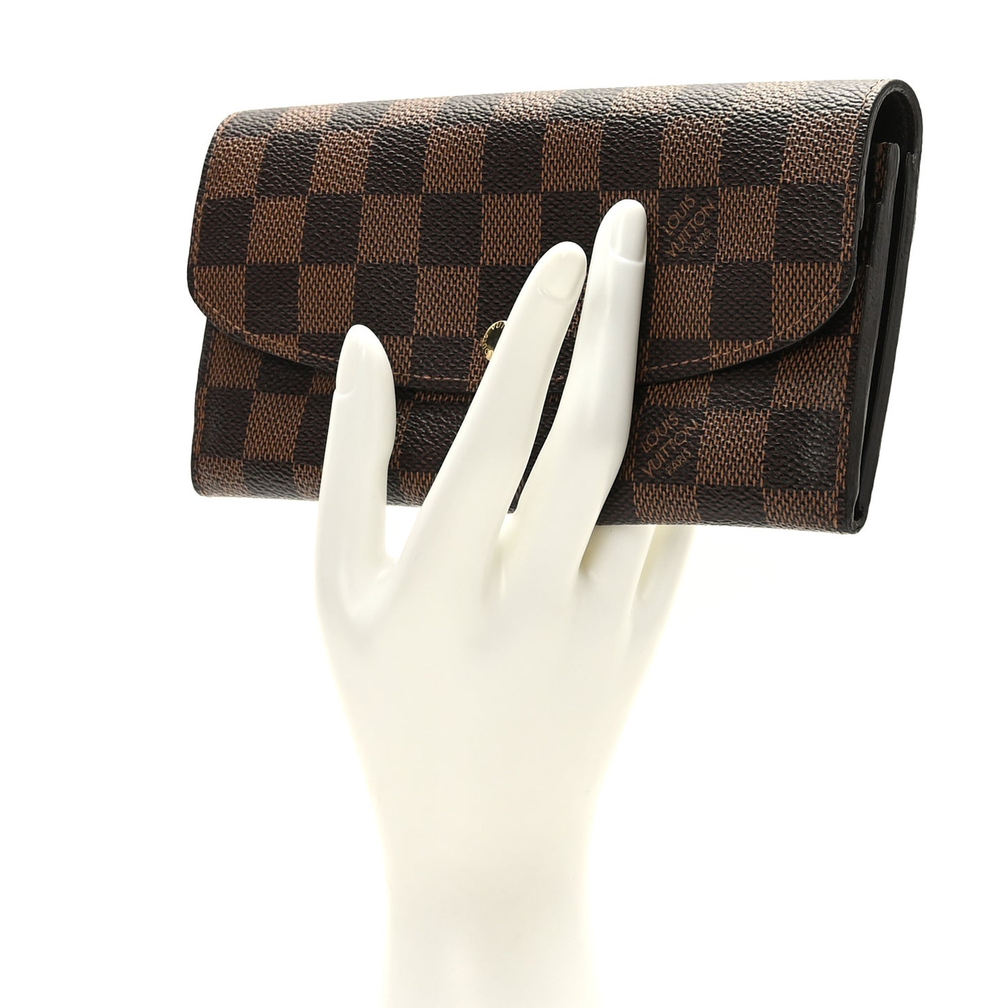 Damier Ebene Emilie Wallet