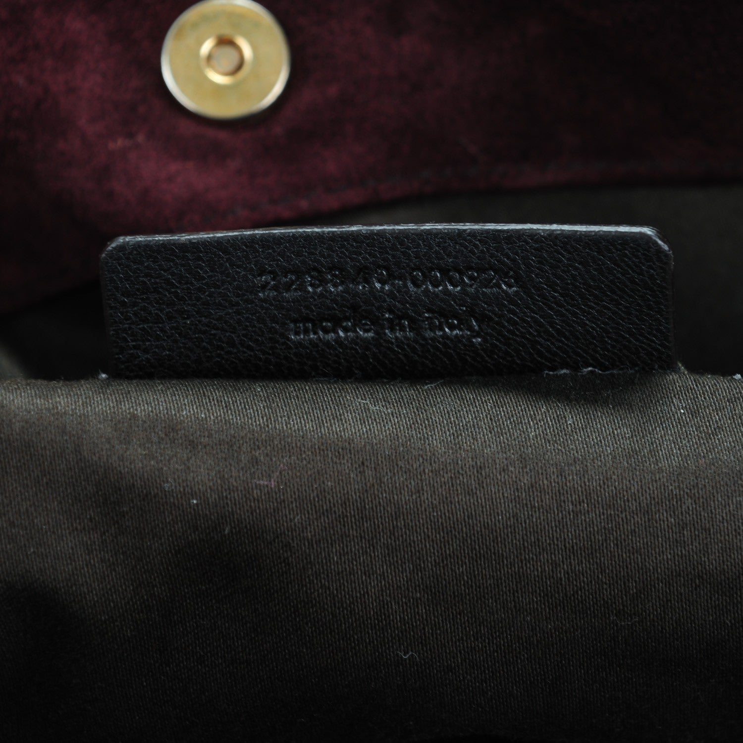 Saint Laurent Textured Patent Large Roady Hobo Bordeaux 7 of 7