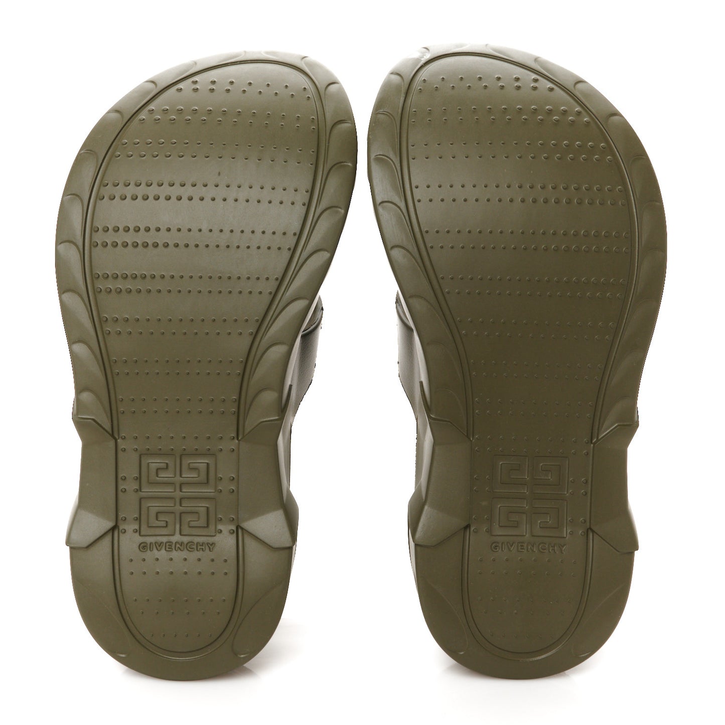 Rubber Marshmallow Sandals 36 Green