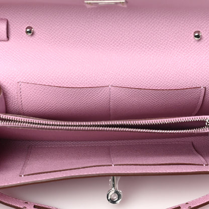 Hermes Epsom Kelly To Go Wallet Mauve Sylvestre 5 of 9