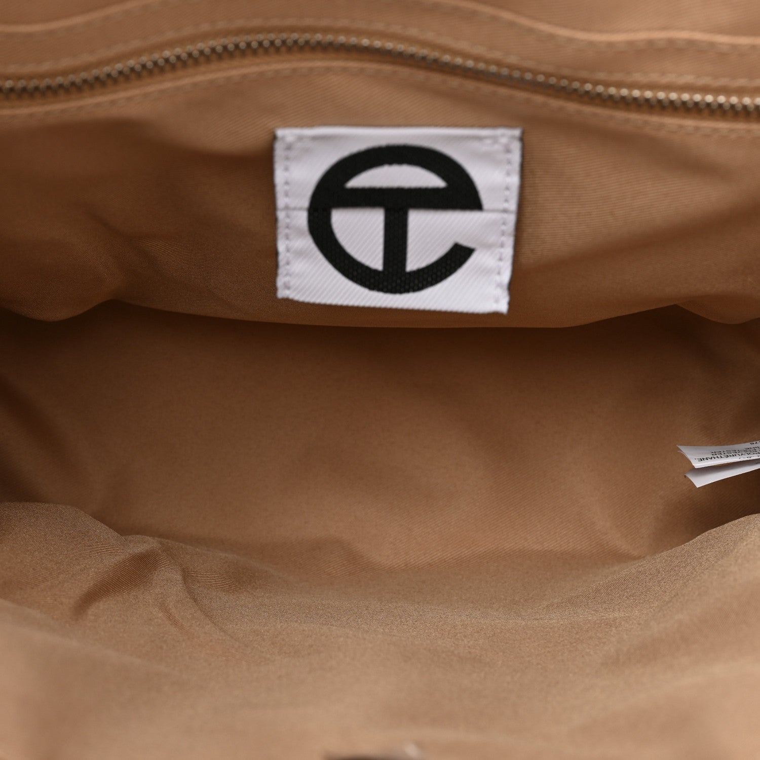 Telfar Vegan Leather Medium Shopping Bag Cream 4 of 7