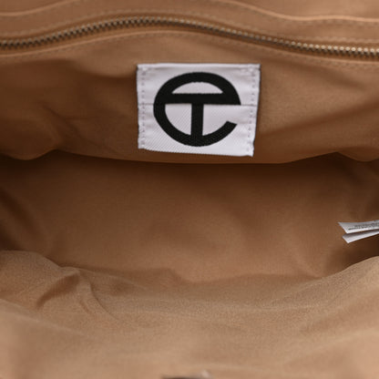 Telfar Vegan Leather Medium Shopping Bag Cream 4 of 7