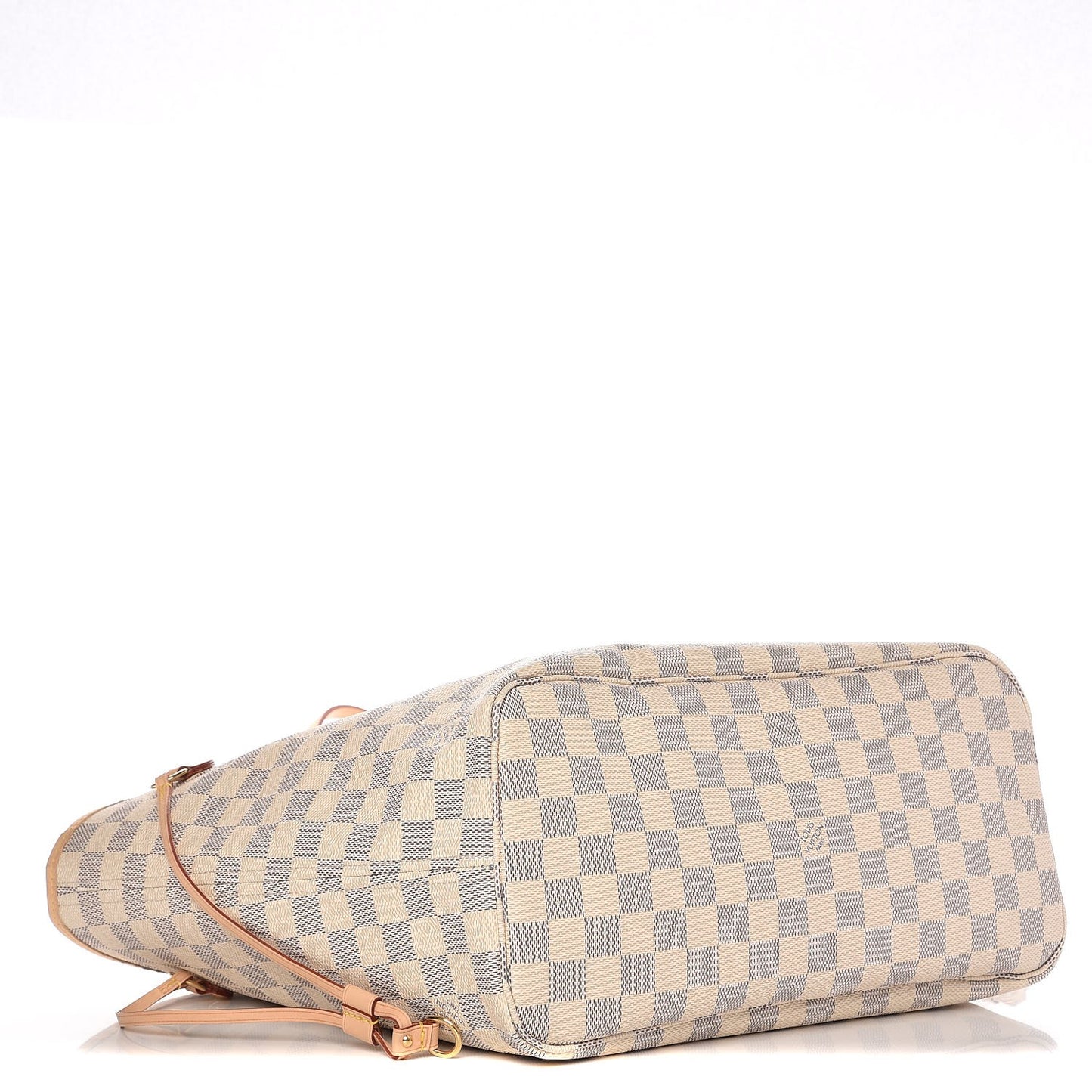 Damier Azur Neo Neverfull MM Rose Ballerine