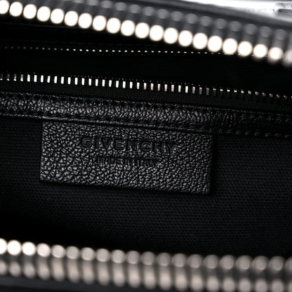 Givenchy Sugar Goatskin Striped Small Antigona Black Red 5 of 11