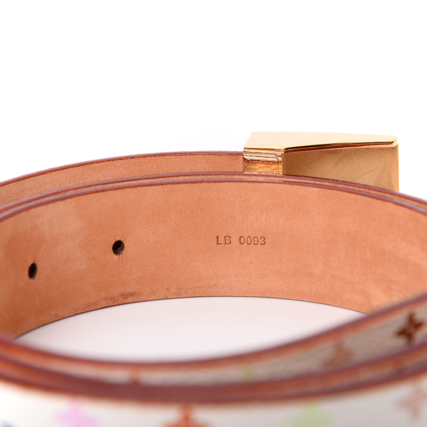 Monogram Multicolor Ceinture Belt 90 36 White