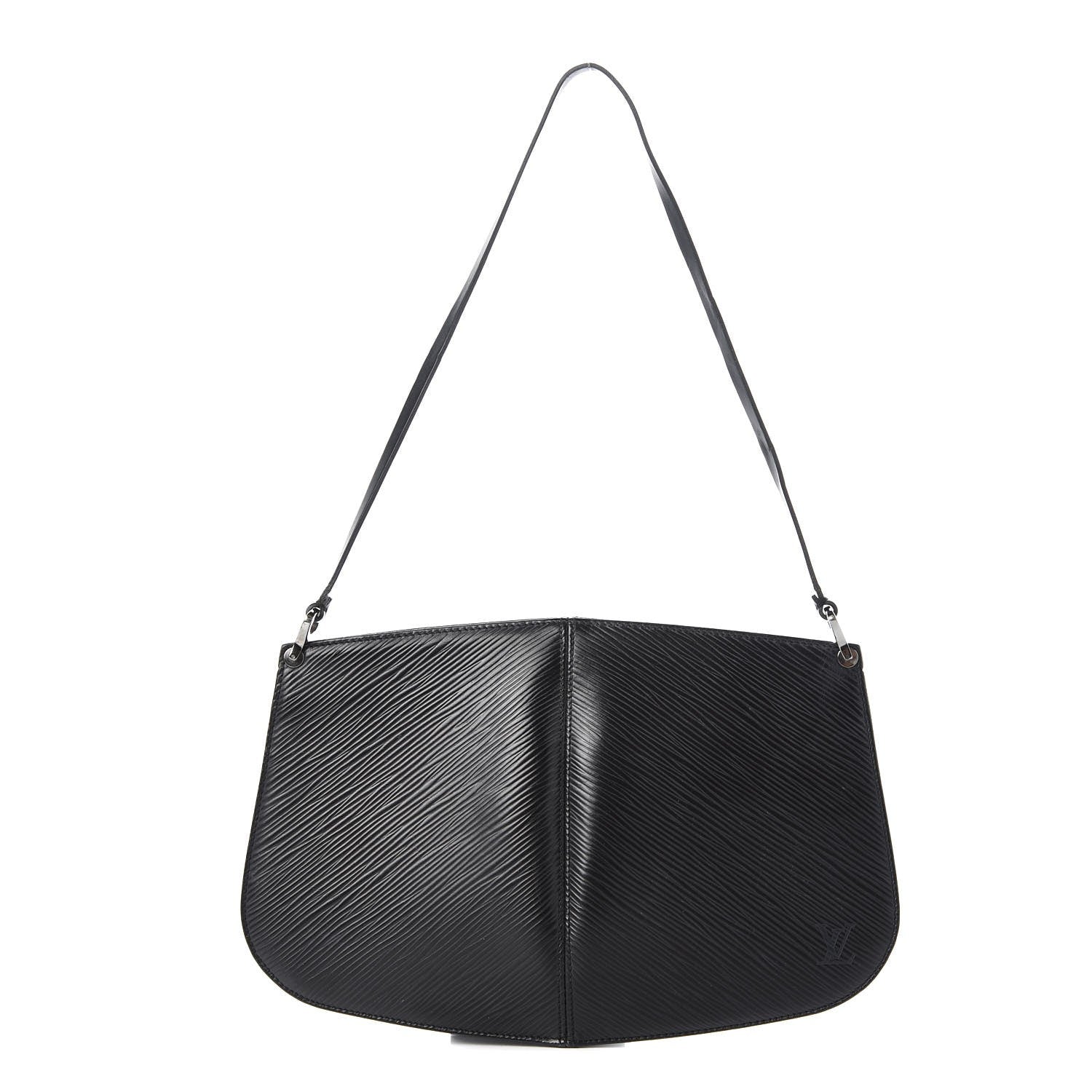Louis Vuitton Epi Demi Lune Pochette Black 1 of 14