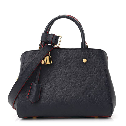 Louis Vuitton Empreinte Montaigne BB Marine Rouge 1 of 12