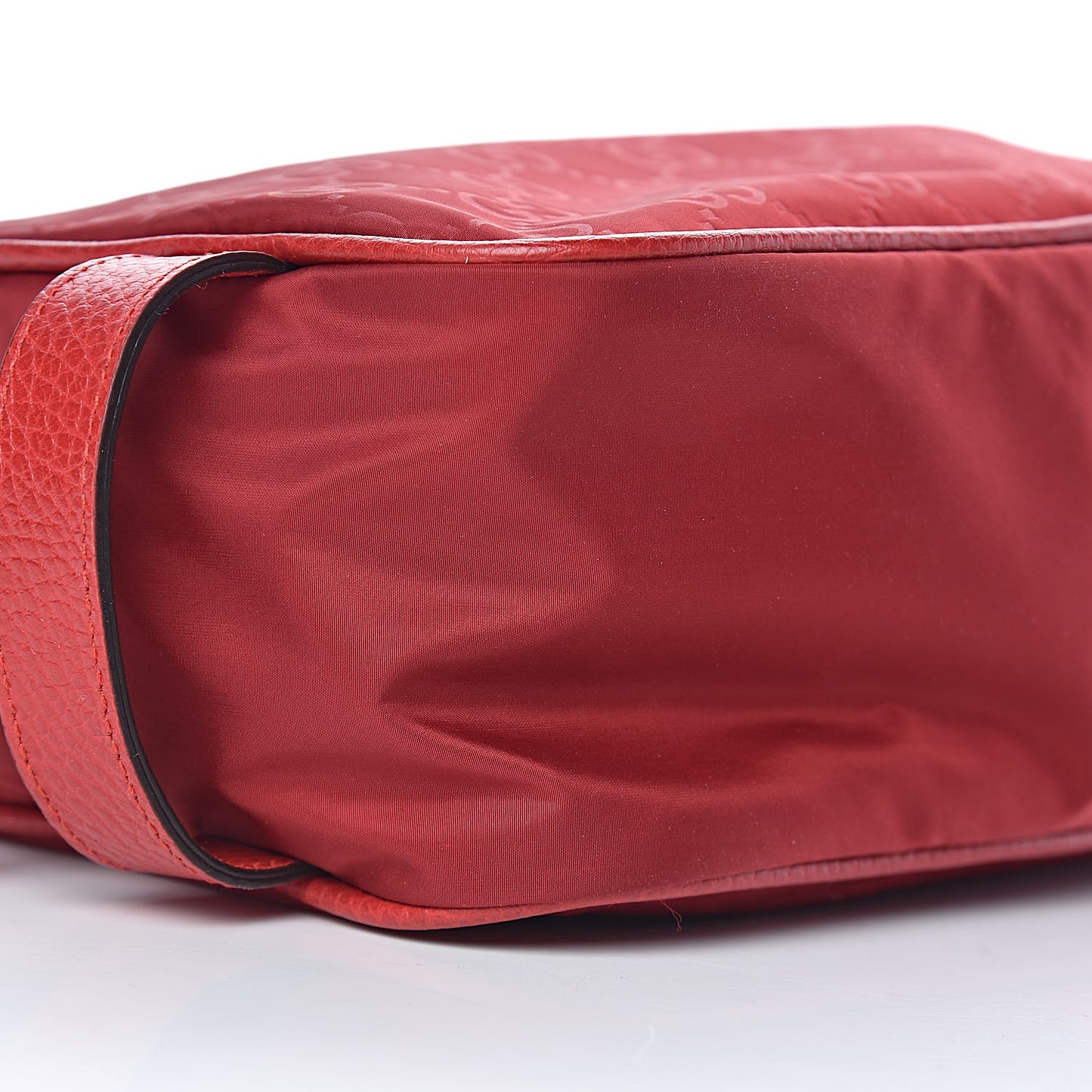 Nylon Monogram Dolmias Pouch Vibrant Red