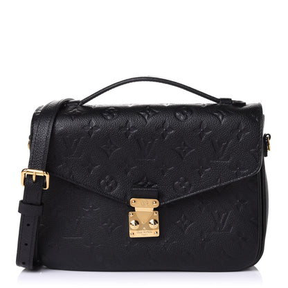 Louis Vuitton Empreinte Pochette Metis Black 1 of 12