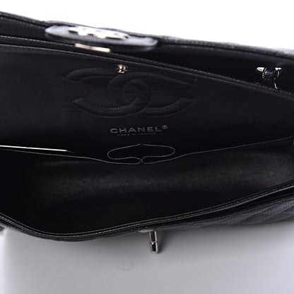 Chanel Caviar Quilted Medium Double Flap Black 5 of 9