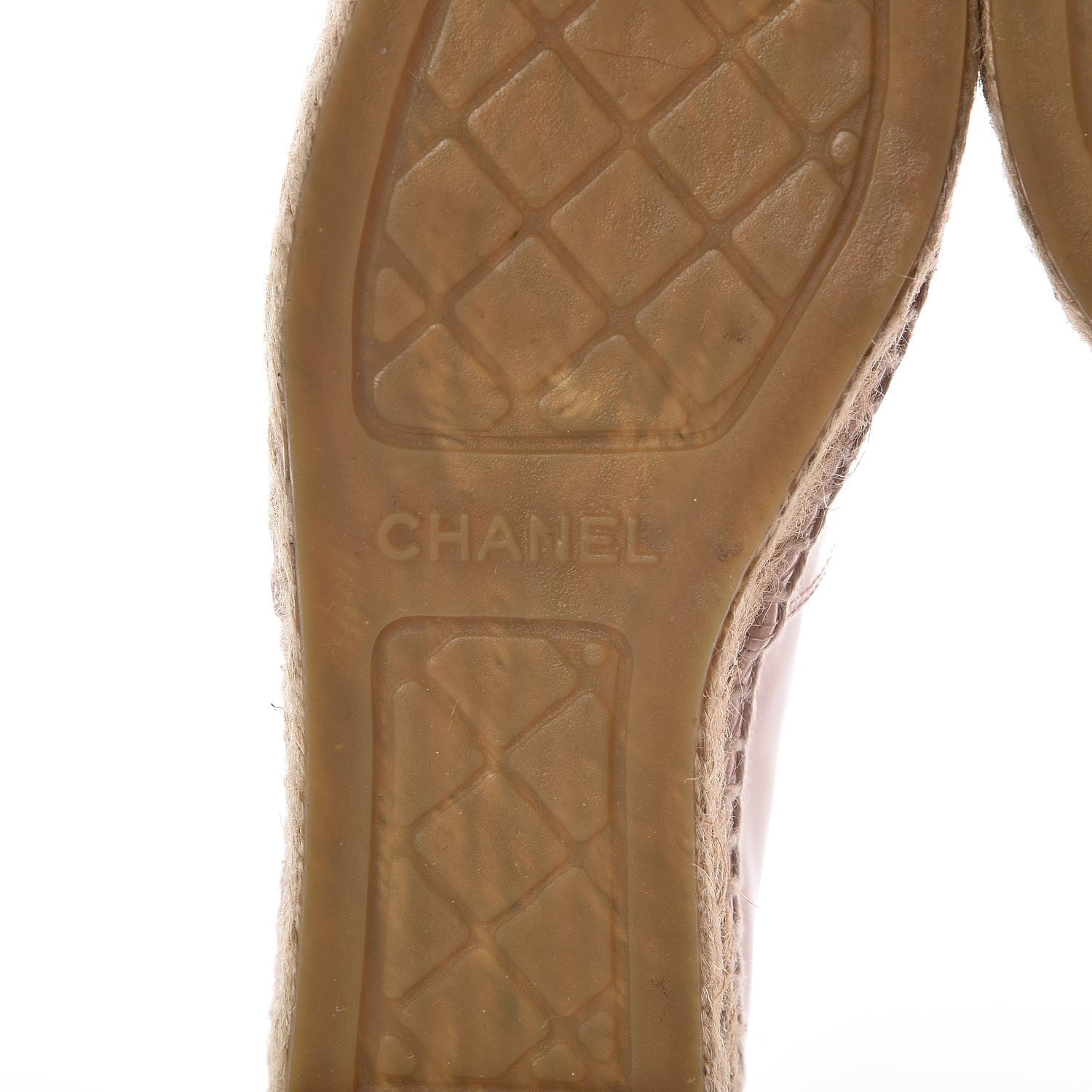 Chanel Patent CC Espadrilles 36 Pink 6 of 10