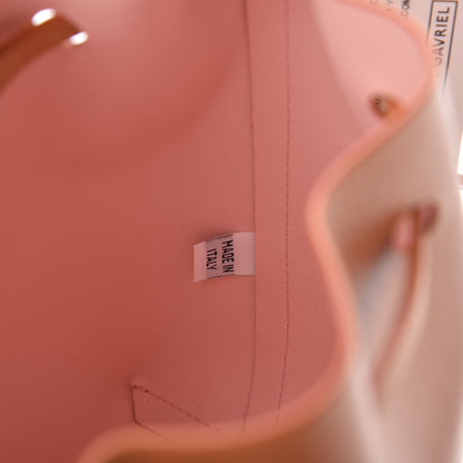 Mansur Gavriel Calfskin Mini Mini Bucket Bag Cammello Rosa 6 of 8