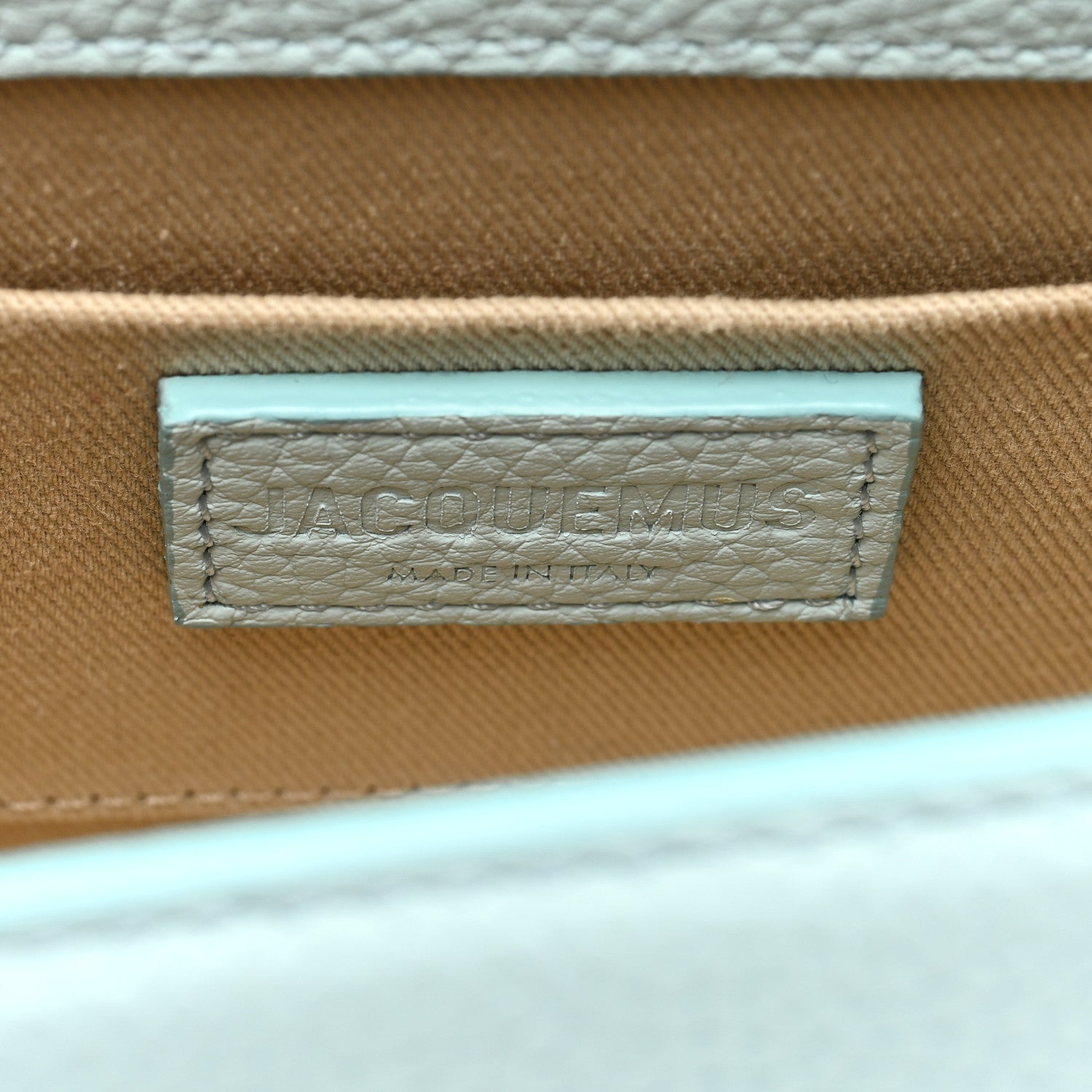 Jacquemus Grained Calfskin Le Chiquito Moyen Light Blue 6 of 10