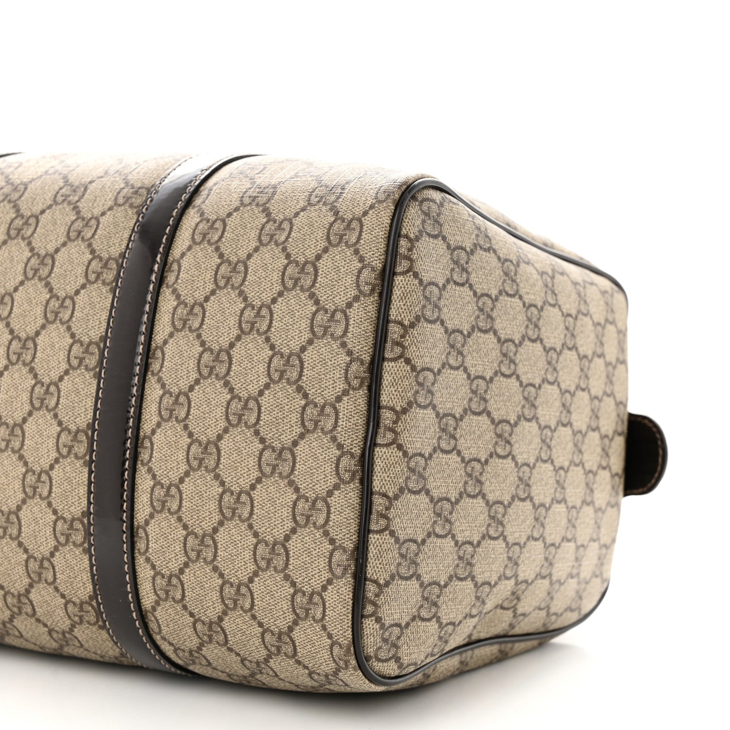 Gucci Monogram Canvas Medium Joy Boston Dark Brown 10 of 11